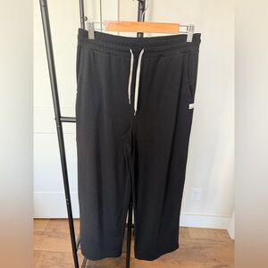 Vuori - Women’s Black Drawstring Wide Leg Pants